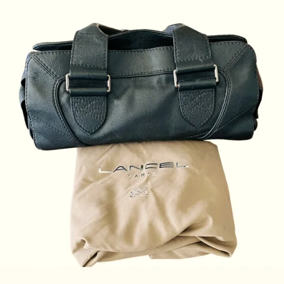 LANCEL PARIS Bag Black Leather Bag - Picture 2 of 7